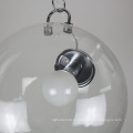 Design de moda OEM ODM E27 Globo transparente vintage moderno globo de vidro pingente lâmpada para residencial